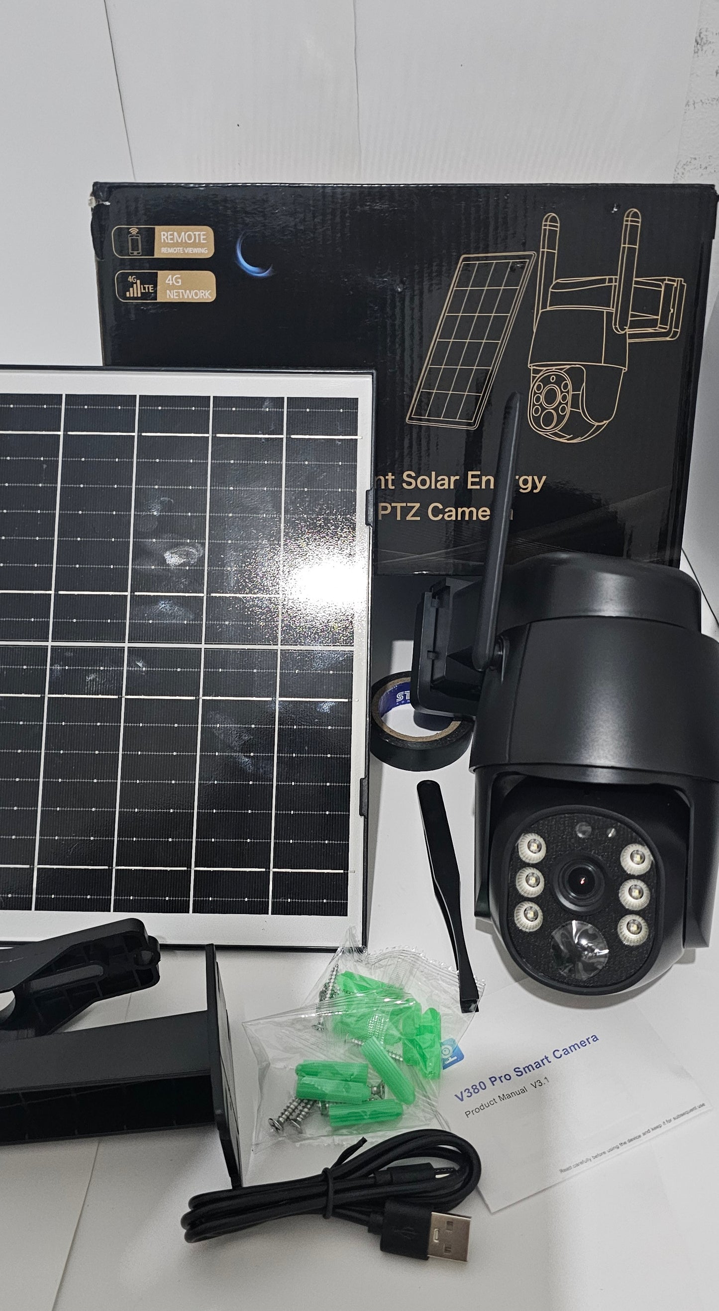 Camera 4g et batterie solaire 🇪🇦