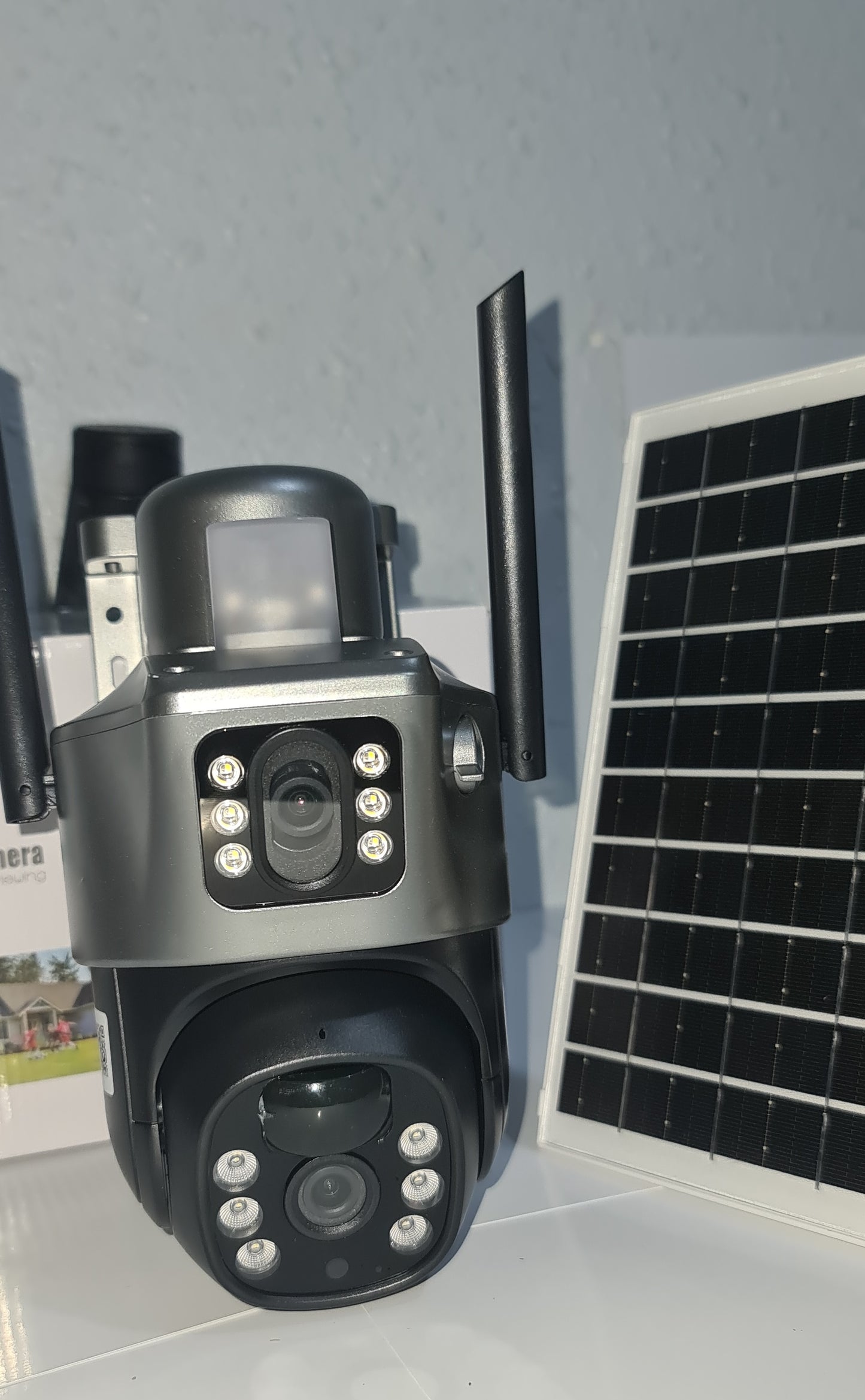 Camera 4g et batterie solaire 🇪🇦