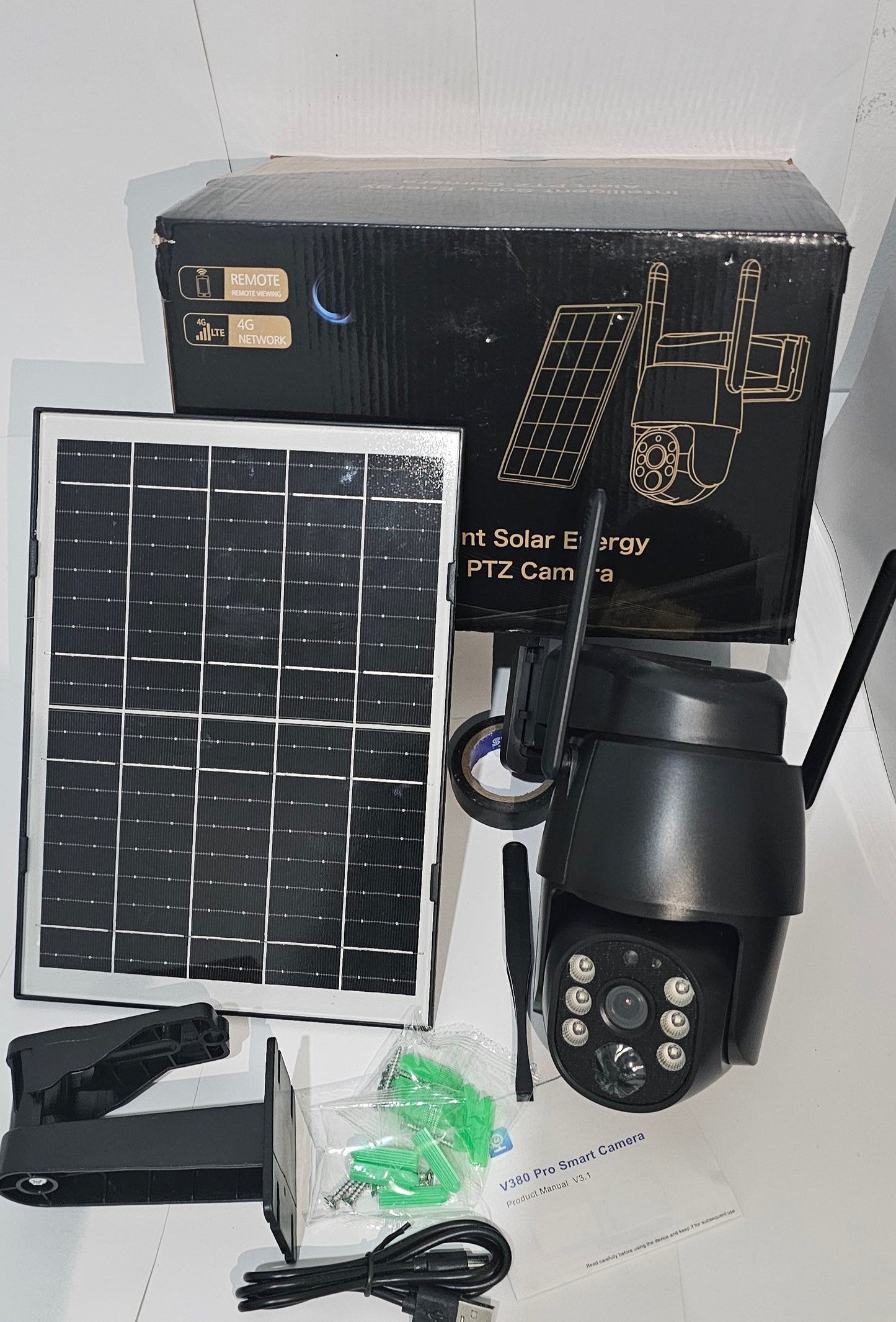 Camera 4g et batterie solaire 🇪🇦