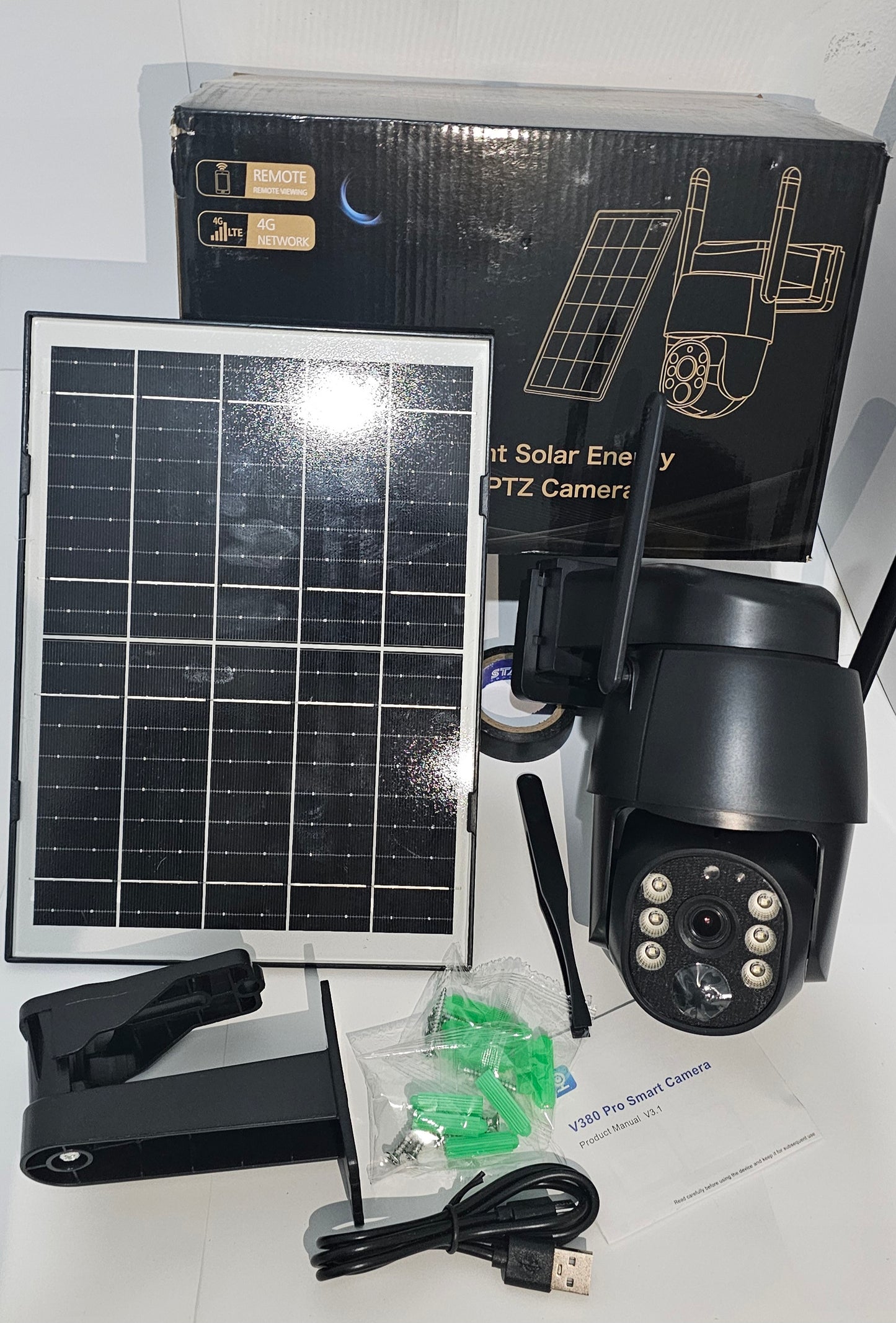 Camera 4g et batterie solaire 🇪🇦