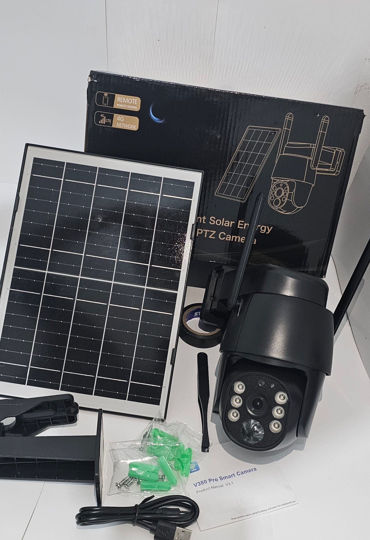 Camera 4g et batterie solaire 🇪🇦