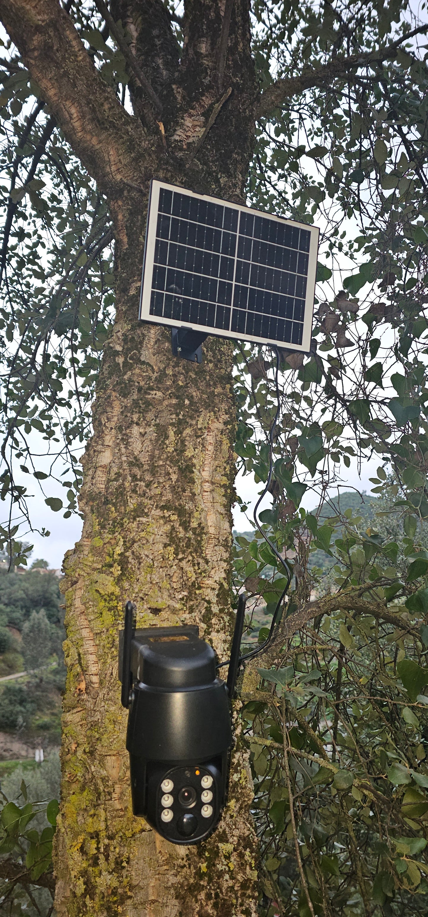 Camera 4g et batterie solaire 🇪🇦