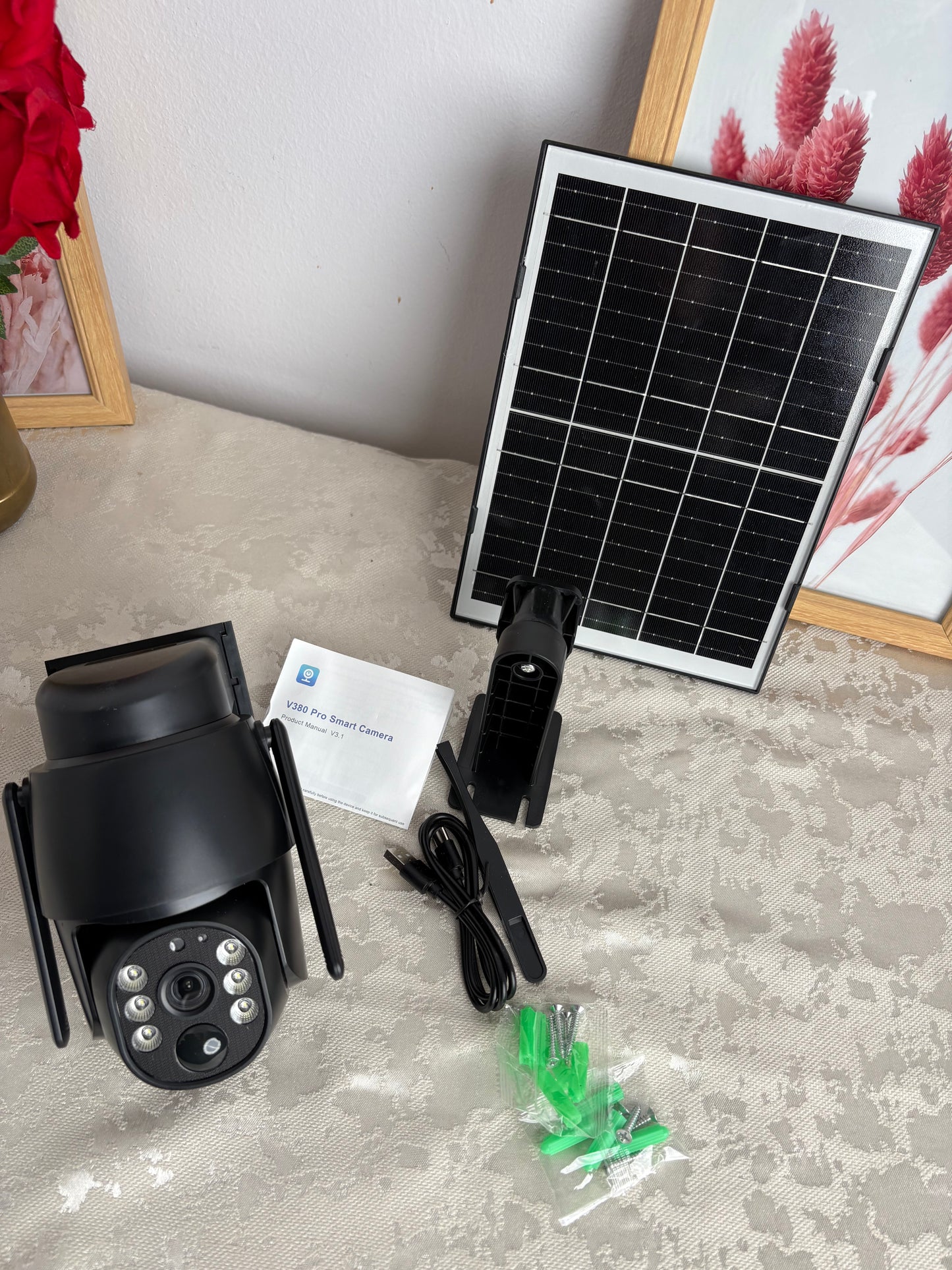 Camera 4g et batterie solaire 🇪🇦