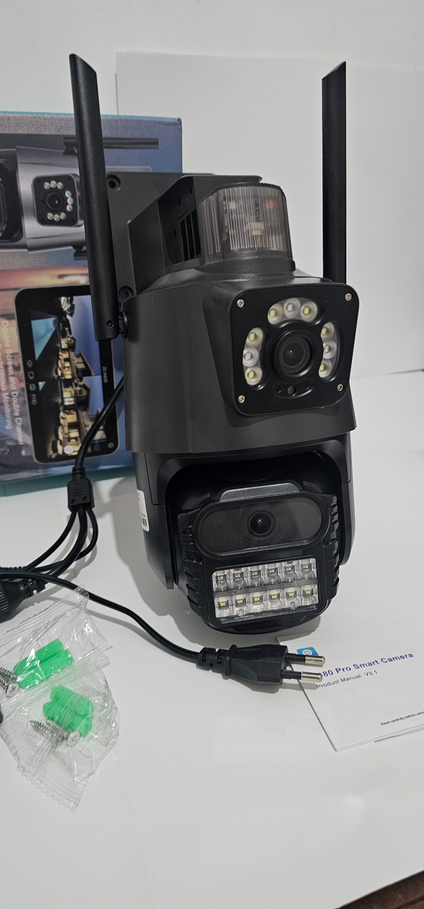 Camera 4g et batterie solaire 🇪🇦