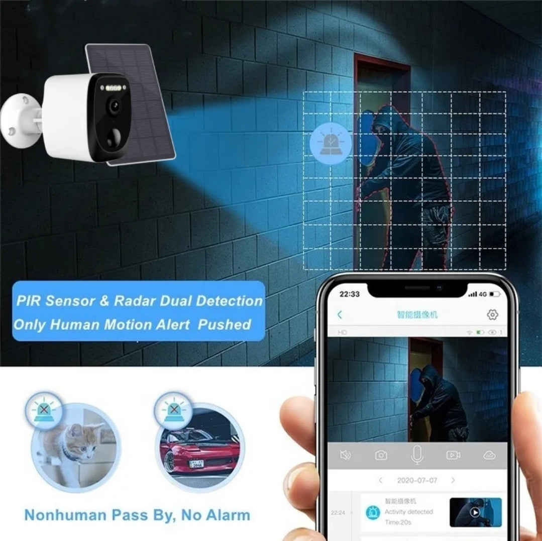 كامرة تمشي بلا تريسيتي 💡و بلا wifi