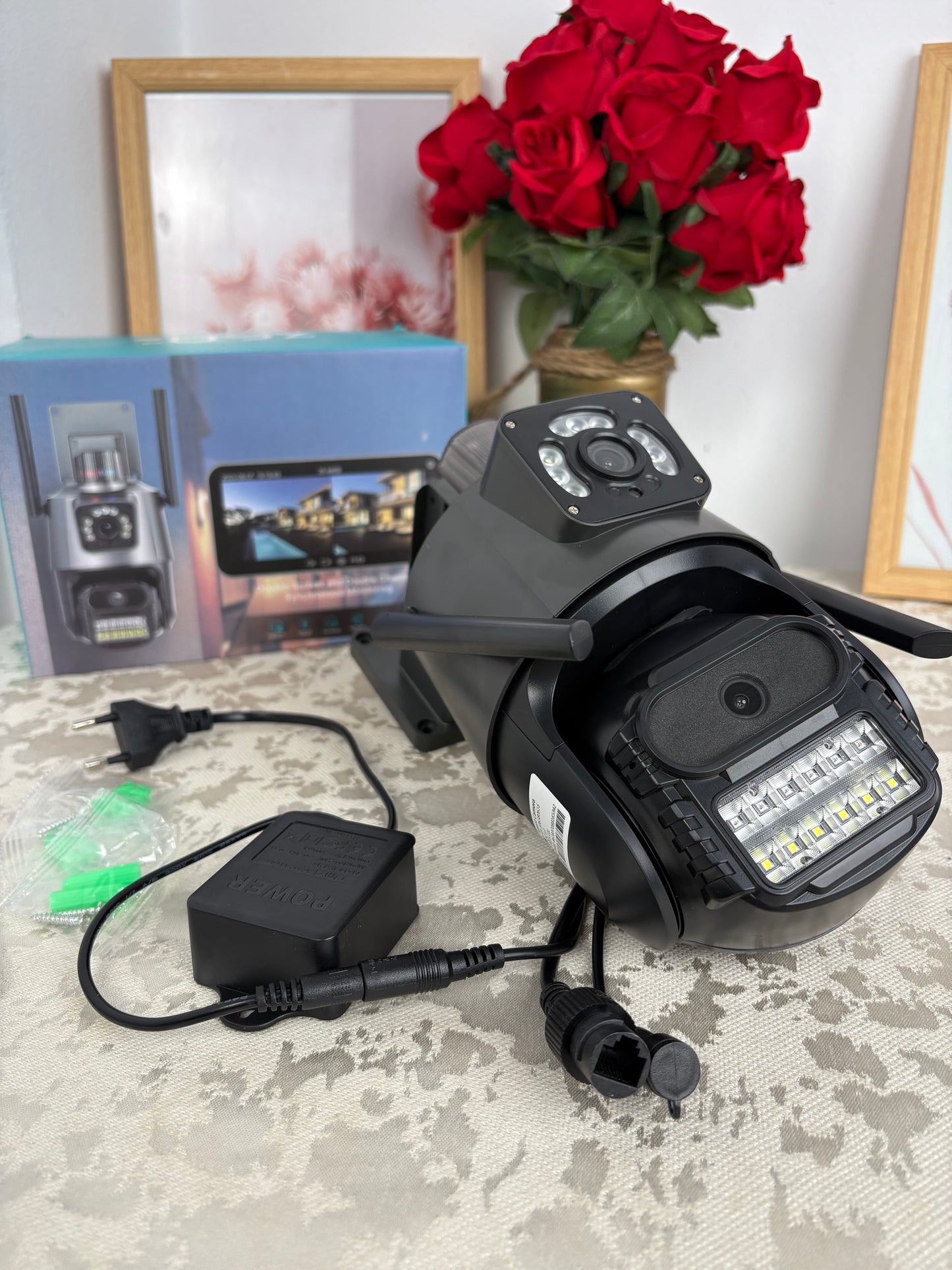 Camera 4g et batterie solaire 🇪🇦