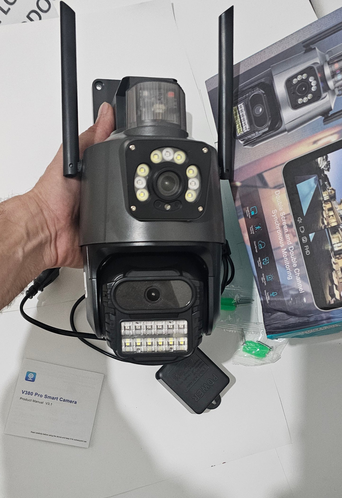 Camera 4g et batterie solaire 🇪🇦