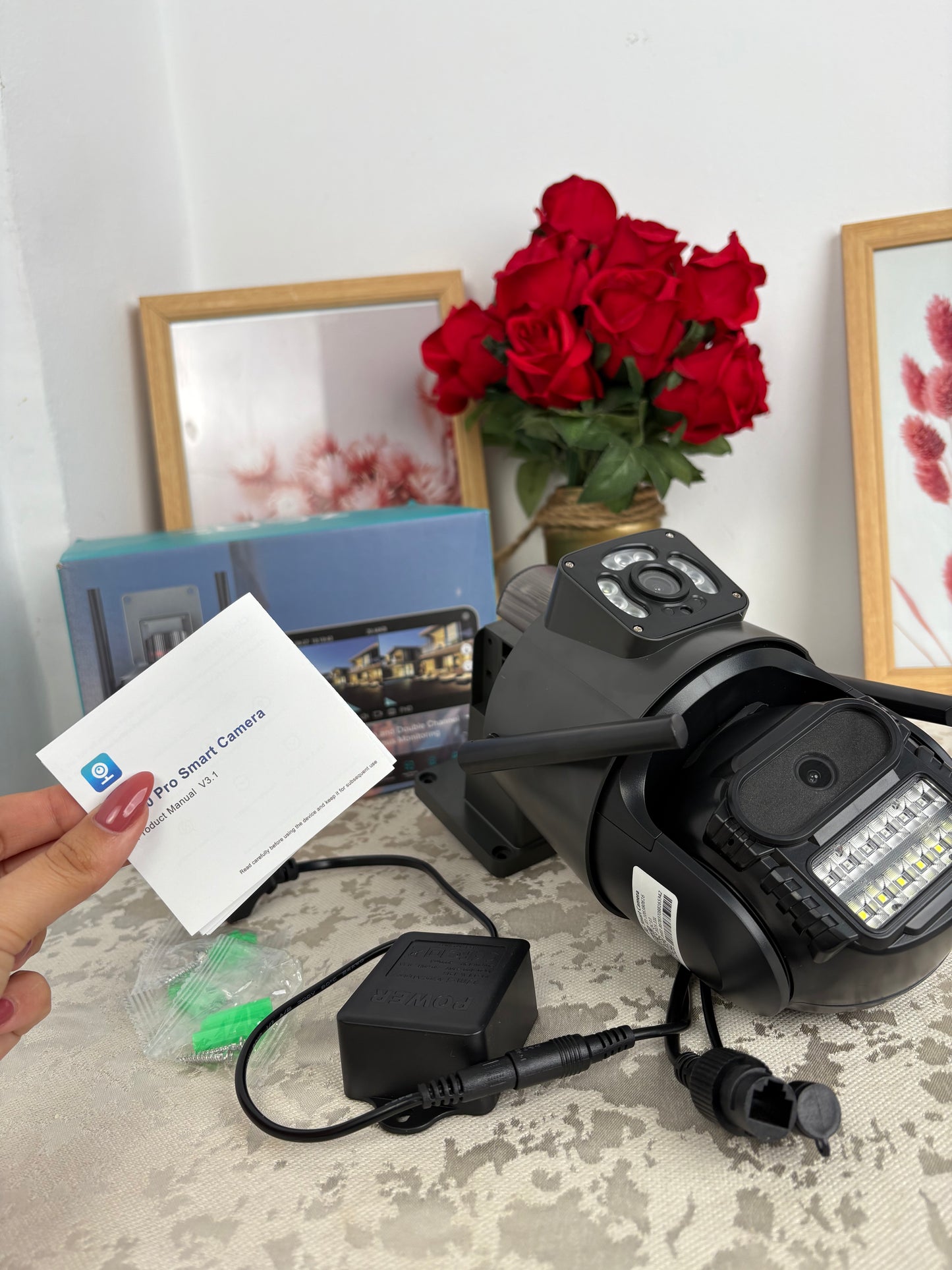 Camera 4g et batterie solaire 🇪🇦