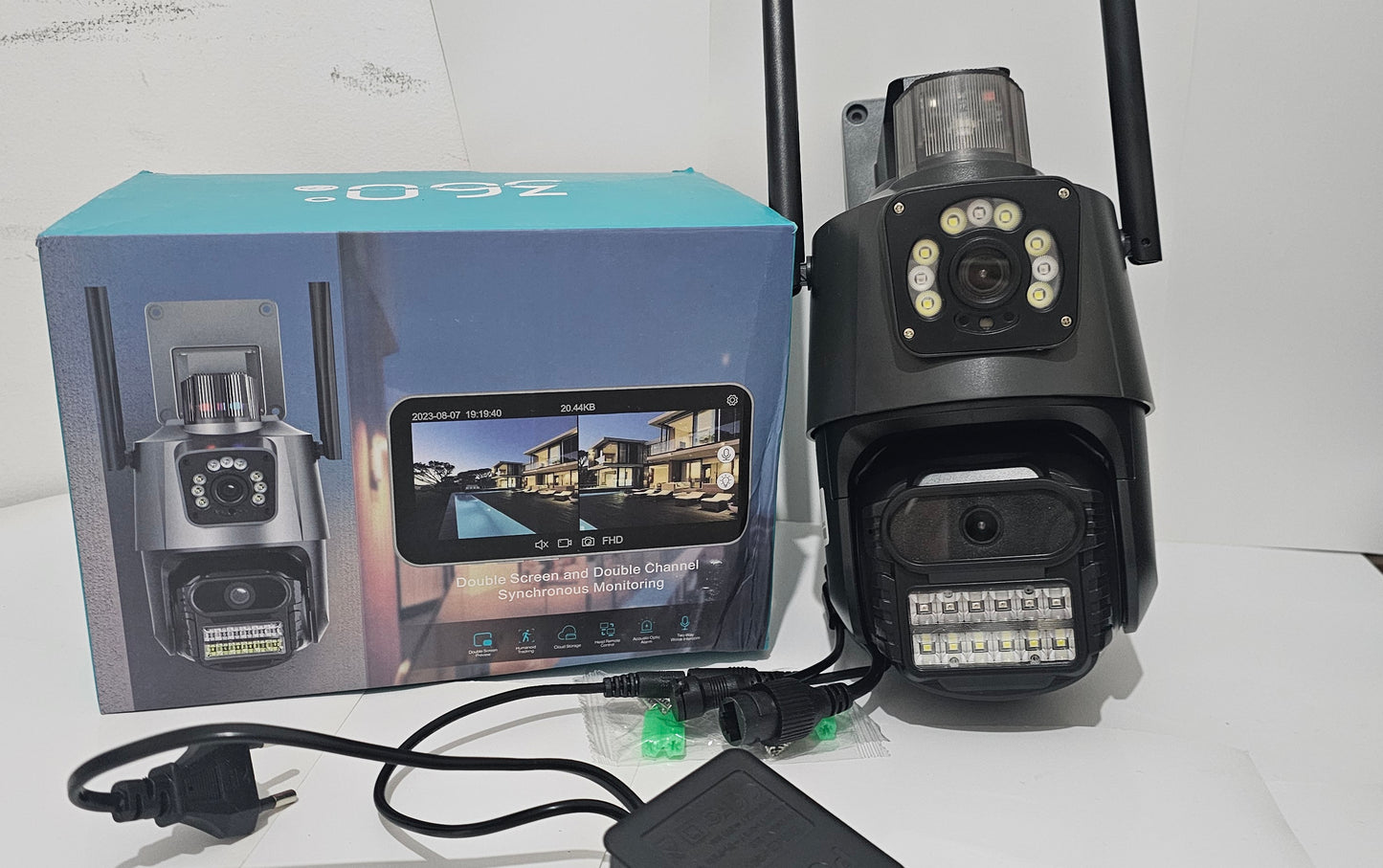 Camera 4g et batterie solaire 🇪🇦